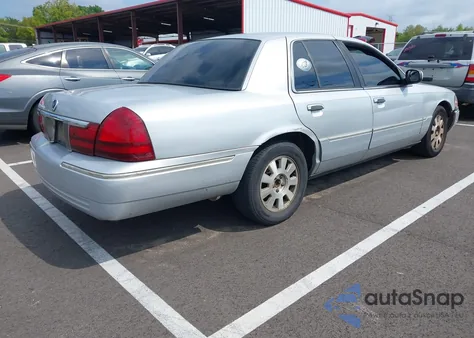 2003 Mercury Grand Marquis Ls from USA, damaged, VIN 2MEFM75W03X617309